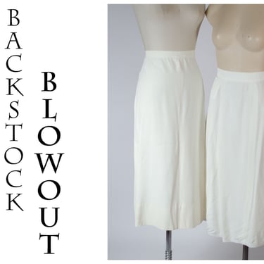 4 Day Backstock SALE - Small /Medium - Lot of 2 1940s/1950s Navy Nurse Corps White Uniform Skirts - Item #17 