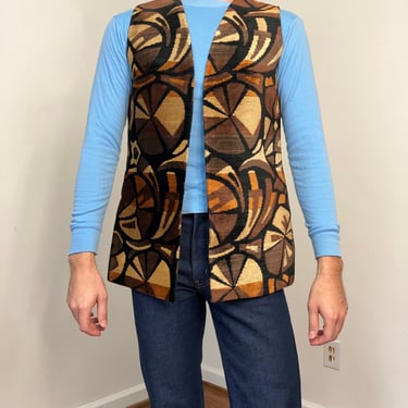 70s Tapestry vest 
