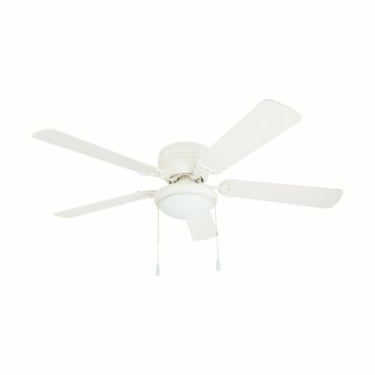 Hugger 52" LED Ceiling Fan in White 1002269803