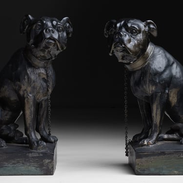 Bulldog Statues