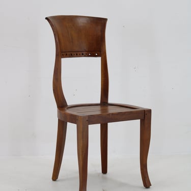 Antique Teak Chair, India 