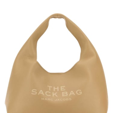 Marc Jacobs Women Beige Leather The Sack Bag Shopping Bag