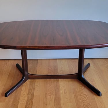 Danish Modern Rosewood Dining Table by Rasmus 