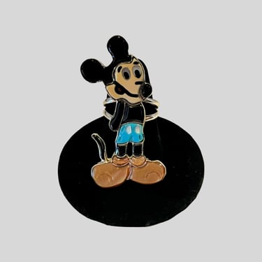 MICKEY MOUSE Stone Inlay Zunitoon Ring | Native American Southwestern | Multiple Sizes Available 