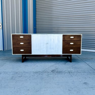 1960s Mid Century Walnut Dresser by Drexel 