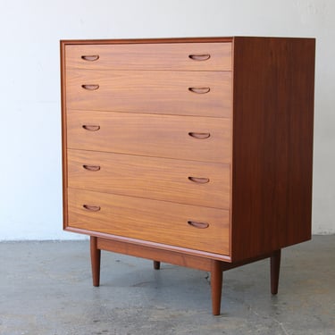 Erik Buch Teak Danish Modern Gentlemen's Chest 