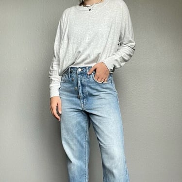 Decjuba oversized gray long sleeved sweater 