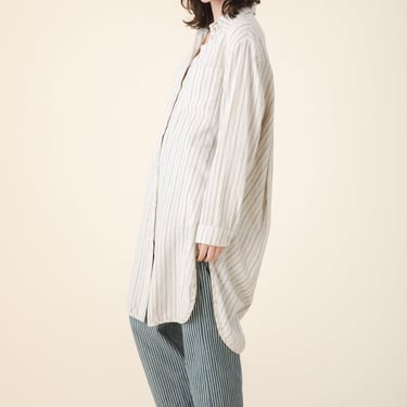 Replica Shirtdress in Natural Stripe