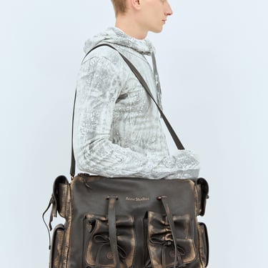 Acne Studios Men Multi-Pocket Tote Bag