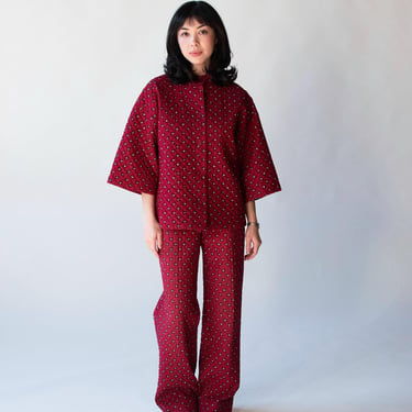 Quilted Pants Suit | Marimekko 1975 