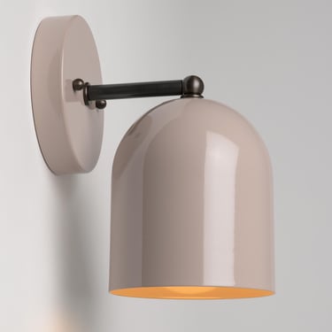 Modern Metal Sconce - Stem Style Sconce - Choose your Color - Jefferson Fixture 