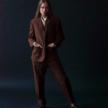 Brown Suit | Romeo Gigli 1993 | Female Hysteria | Boston, MA 