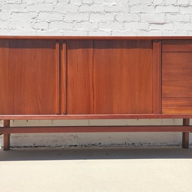 Mid Century Danish Modern Nils Jonsson Teak Sideboard 