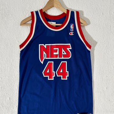 Vintage 1990's Derrick Coleman New Jersey Nets Jersey Sz. XL (Y)