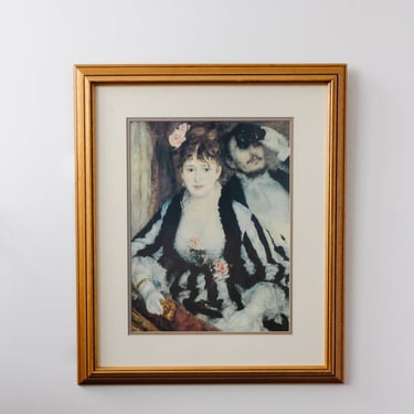 "la loge" by Pierre-Auguste Renoir