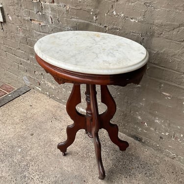 Victorian Marble Top Parlor Table