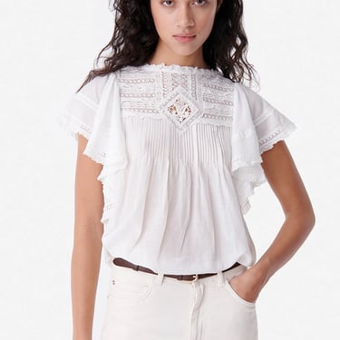 Calisson Blouse - Blanc