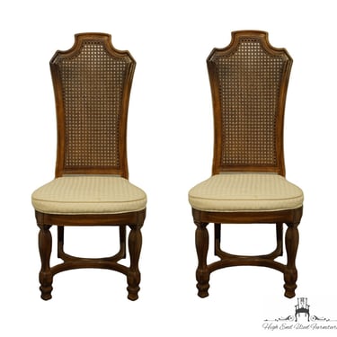 Set of 2 THOMASVILLE FURNITURE Legacy Collection Cane Back Dining Chairs 7821-873 
