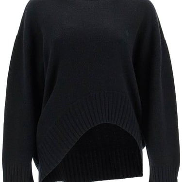 The Attico Asymmetric Wool And Cashmere Pullover Women