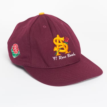 90s ASU Rose Bowl 1997 Vintage Snapback Hat 