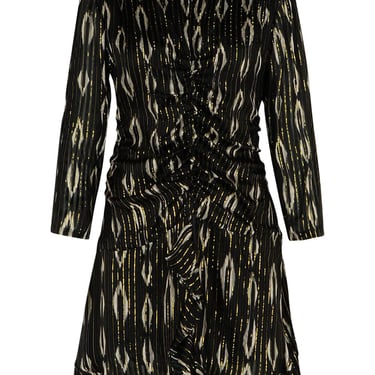 Isabel Marant 'Octavia' Black Silk Dress Women