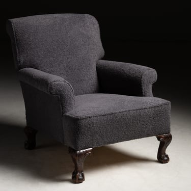 Armchair in Rosemary Hallgarten Faux Shearling