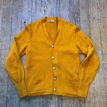 40s Burnt Orange Cardigan Small 