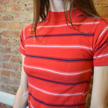 Red Striped Tee