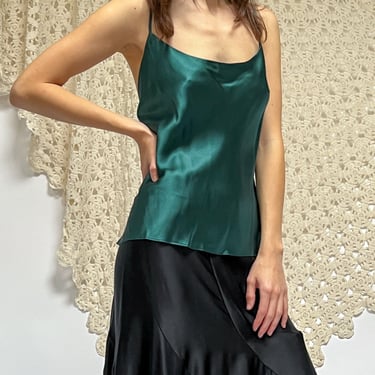 Forest Silk Camisole (L)