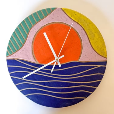 Psychedelic Sea - 01 - Wall Clock