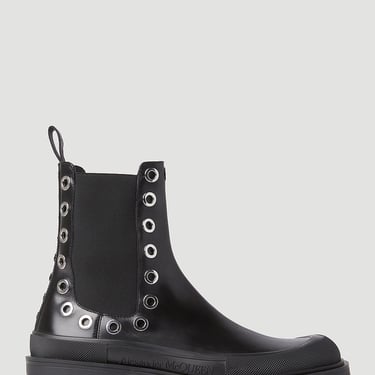 Alexander Mcqueen Men Eyelet Boots
