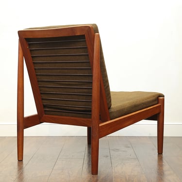 Danish Teak Lounge Chair, Simple and Classic