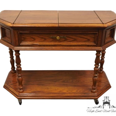 THOMASVILLE FURNITURE Country Manor Collection Solid Oak Rustic 46