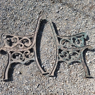 Cast Iron Bench Ends 24