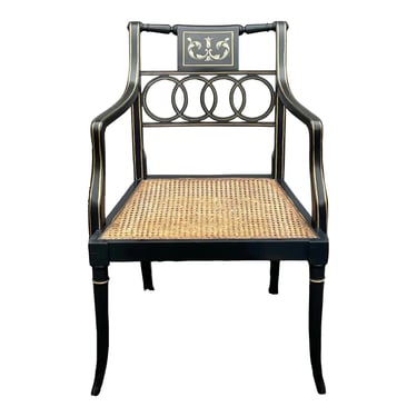 Baker Furniture “Governor Alston” Regency Armchair 