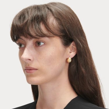 Rachel Comey Baby Keel Hoop Earrings