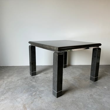Karl Springer Parsons - Style Lacquered Game Table 