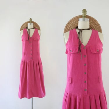imperfect strawberry cotton dress - XS 
