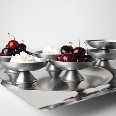 Plat Creux Guy Degrenne Cosmos, Inox, France, 41cm, état Parfait (occasion)