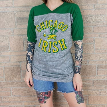 70's Chicago Irish Vintage T Shirt 