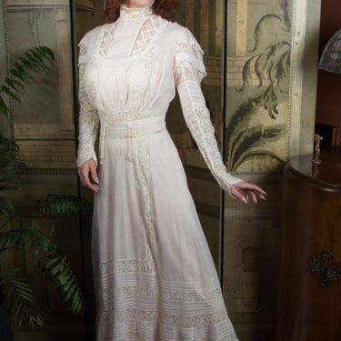 Antique Teens 1920s Irish Crochet Lace Dress Embroidery | Strange Desires -  Alhambra, CA | ATTIC