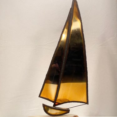 Demott Sailboat Sculpture 