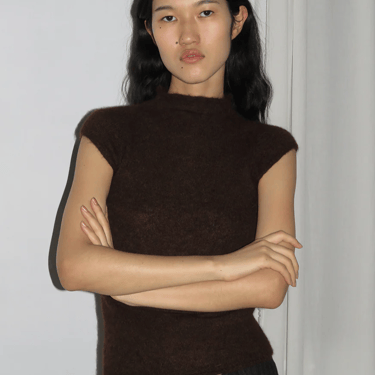 Guidi Top in Brown - Paloma Wool