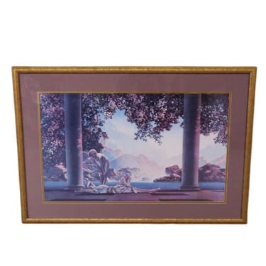 Modern Maxfield Parrish Framed Print "Daybreak" 