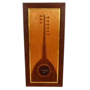 Exotic Woods Wall Clock