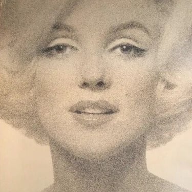 Marilyn Monroe NOS Head Shot Poster - Rare Vintage Posters - Sexy Wall Art - 1973 Alskog Inc 1375 - 1970s Iconic Movie Star - Rare Scandecor 