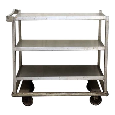 Industrial Rolling Cart with Handle Bar