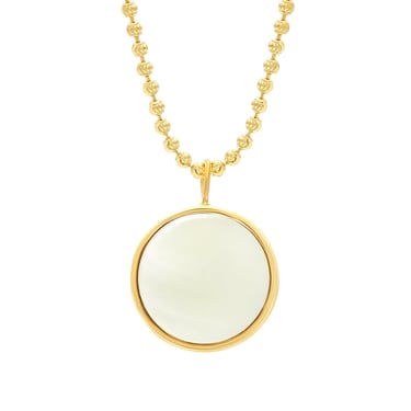 Everett Necklace - White Mother of Pearl