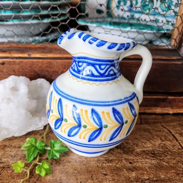 Small Majolica Pitcher Greece 