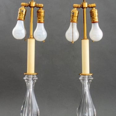 Modern Candlestick Glass Lamp, 2